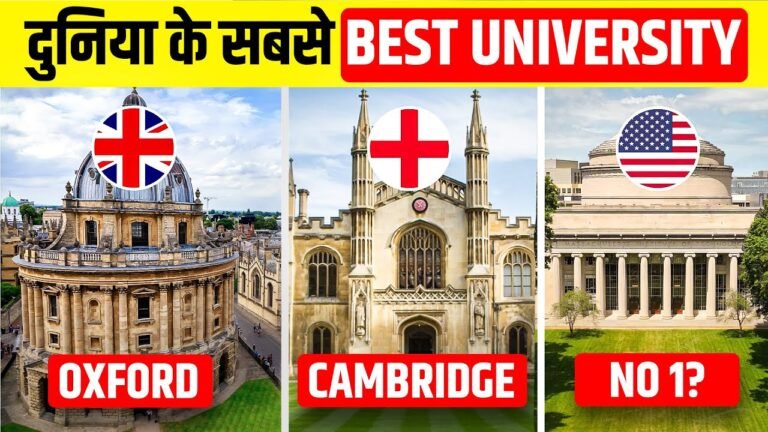 Top 10 Universities in the World