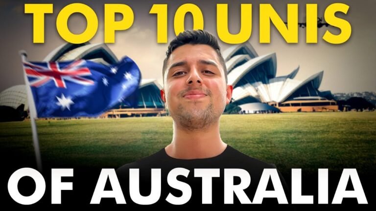 TOP 10 UNIVERSITIES of Australia