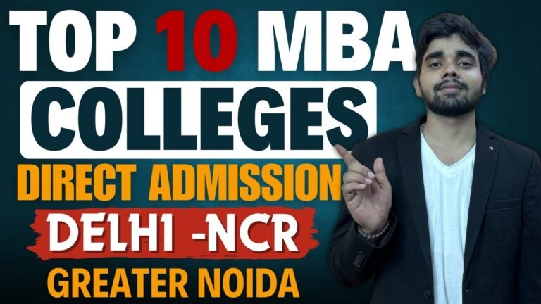 Top 10 MBA College in Delhi